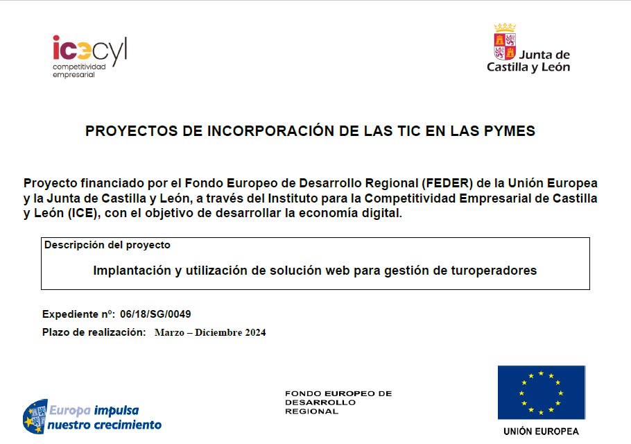 Proyecto apoyado por el Fondo Europeo de Desarrollo